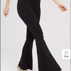 OFFLINE by Aerie Real Me High Waisted Crossover Rib Super Flare Leggings